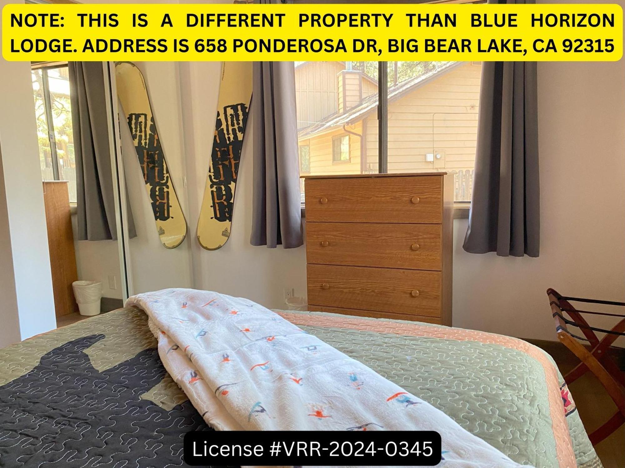 Blue Horizon Lodge Big Bear Lake Exterior foto